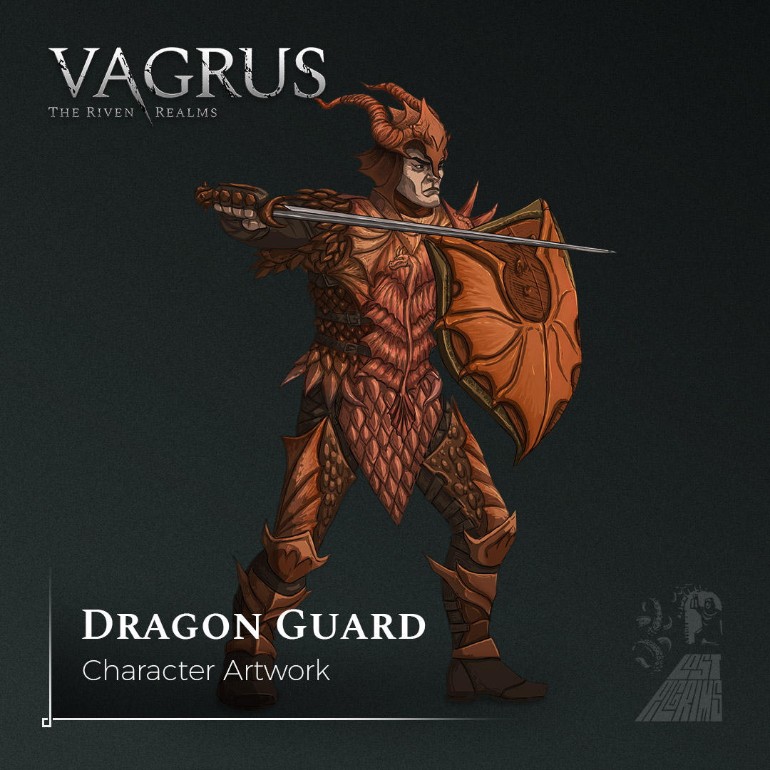 Character Artwork - Dragon Guard | VAGRUS